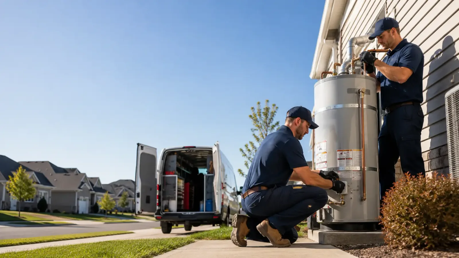 Water Heater Installation in Burson, CA